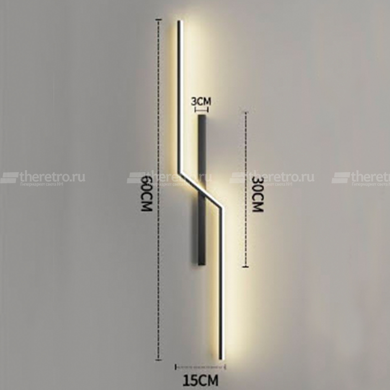 Настенный светильник Kink Light Твист фото 2 Настенный светильник Kink Light Твист фото 2