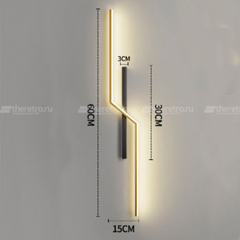 Настенный светильник Kink Light Твист фото 3 Настенный светильник Kink Light Твист фото 3