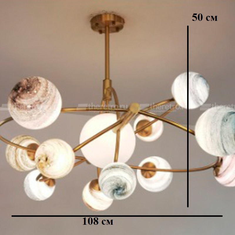 Подвесная люстра Delight Collection Planet A фото 5 Подвесная люстра Delight Collection Planet A фото 5