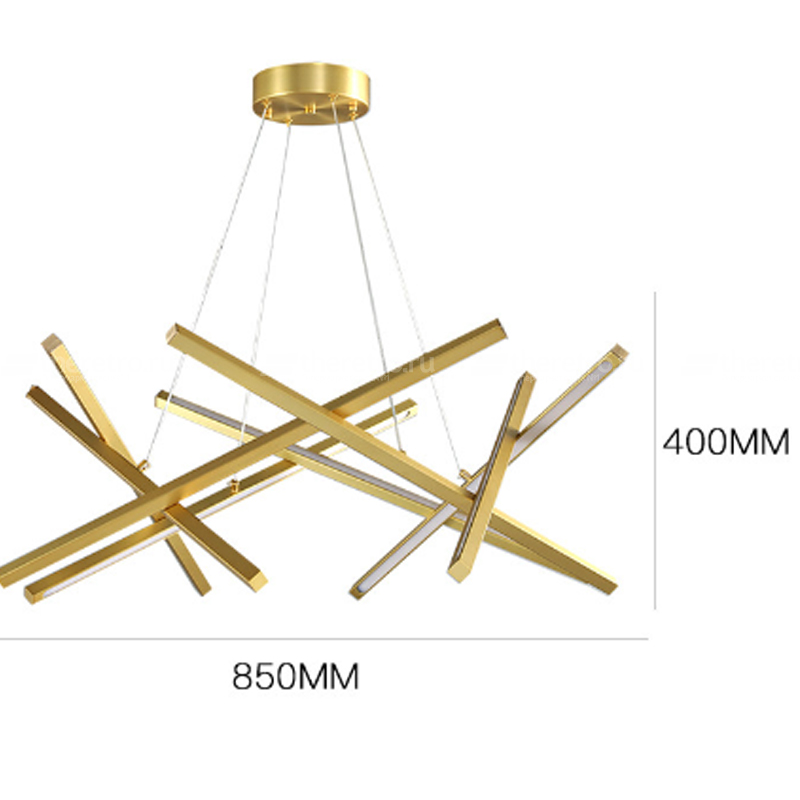 Подвесной светильник Chandelier Мantidel Modern 100 см Черный фото 5 Подвесной светильник Chandelier Мantidel Modern 100 см Черный фото 5
