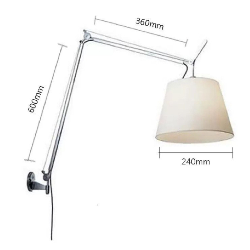 Бра Artemide Tolomeo Mega Wall B фото 4 Бра Artemide Tolomeo Mega Wall B фото 4
