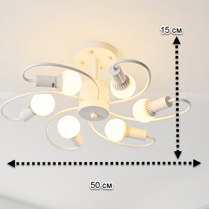 Потолочная люстра Open Bulb Ceiling Light фото 3 Потолочная люстра Open Bulb Ceiling Light фото 3