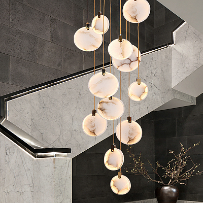 Подвесной светильник MARBLE 3 Размер M. фото 4