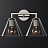 Бра RH Utilitaire Funnel Shade Double Sconce Черный фото 4