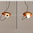 Серия подвесных светильников с белыми шарообразными плафонами на устойчивом проводе с дисковидным абажуром MARGOTT A 25 см  фото 12