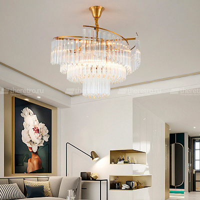 Люстра Ritz Helix Wide Chandelier C фото 11