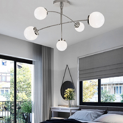 Люстра XBalls Chandelier Белый Золотой фото 10