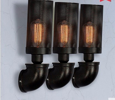 Loft Industry Wall Net Pipe Черный фото 4