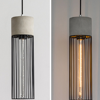 Подвесной светильник Cement Droplight Pendant Light КрасныйA фото 13