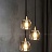 Серия подвесных светильников с плафонами в виде стеклянных слитков разных оттенков цилиндрической формы ROBIN янтарь фото 5
