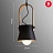 Подвесной светильник Wood&Metal Черный C фото 6