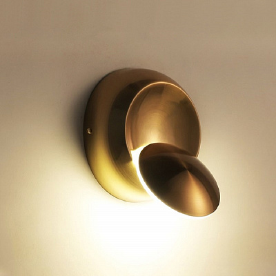 Бра Light Point Luna Wall Lamp Черный фото 12