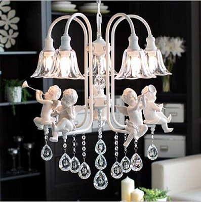 Whiteness Angels Chandelier 2 3 плафона  фото 7