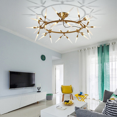 Люстра Spur Ring Chandelier фото 4