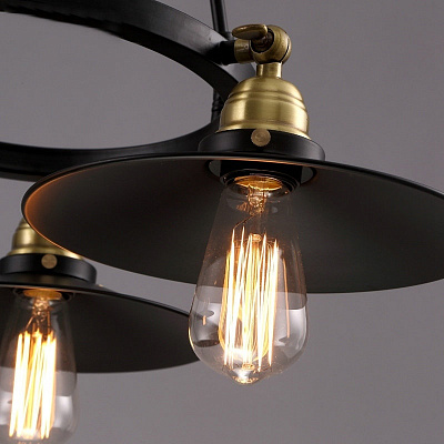 Black Cap Chandelier 3 фото 8