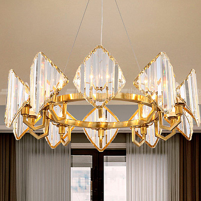 Подвесной светильник INSHINE Gold Modern 12 ламп фото 7