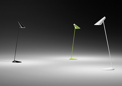 Торшер Vibia I.cono Черный фото 4