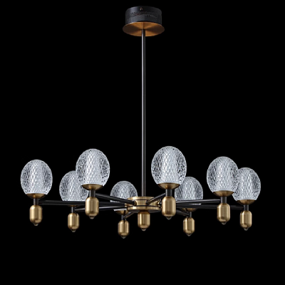 Люстра HELIUM B 10 плафонов фото 16