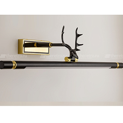 Настенное светодиодное бра с оленем Blum-12 Золотой A фото 10