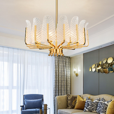 Люстра Ritz Fern Chandelier 5 плафонов  фото 3