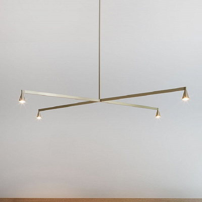 Люстра Austere Ceiling Light 3 плафона  фото 10