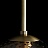 Минималистский настенный светильник с плафоном из цветного стекла фото 8