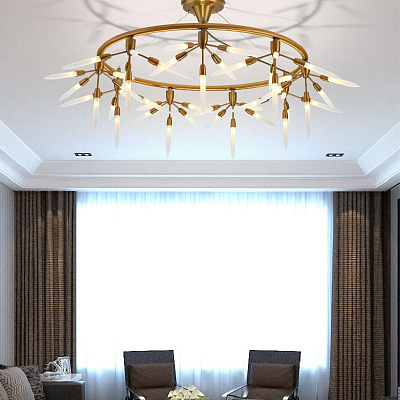 Люстра Spur Ring Chandelier фото 13