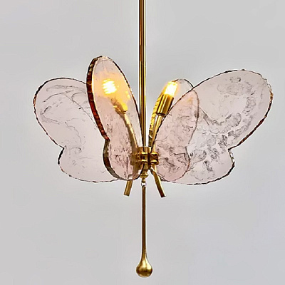 Люстра MOTHS Цвет голубой фото 8