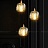 Серия подвесных светильников с плафонами в виде стеклянных слитков разных оттенков цилиндрической формы ROBIN янтарь фото 8