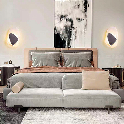 Бра Transparent Pebbles Sconces Черный фото 5