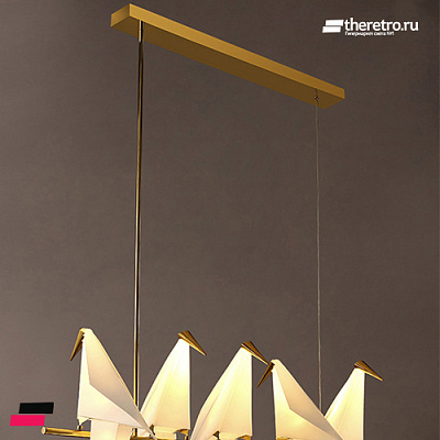 Moooi Perch Light Branch 3 плафона  фото 5