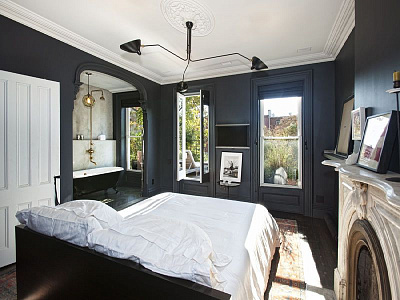 Serge Mouille 6 Arm Ceiling фото 5