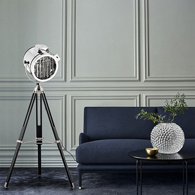 Vintage Projector Film Floor Lamp 2 Золотой фото 5