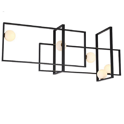 Люстра Mondrian Glass Venicem Ceiling Lamp фото 6
