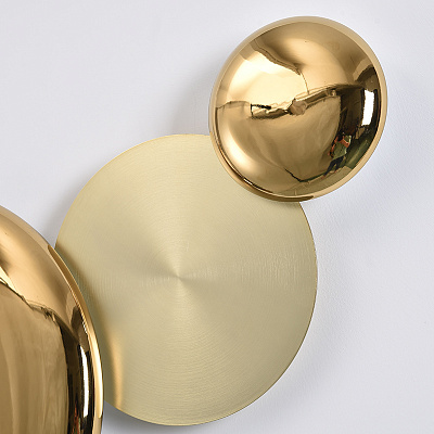 Бра Disk gold фото 13