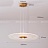 Серия подвесных светодиодных светильников с прозрачным рассеивателем дисковидной формы и круглым центровым плафоном IVARA C фото 2