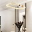 Дизайнерская светодиодная люстра на струнном подвесе VIDAGO 100 см   фото 6