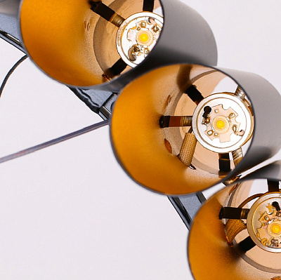 Люстра GALLIANO ROUND SUSPENSION LIGHT by DELIGHTFULL 60 см  Белый фото 6