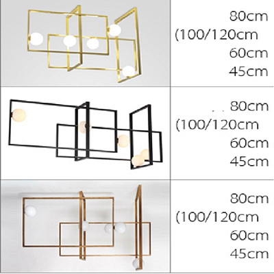 Люстра Mondrian Glass Venicem Ceiling Lamp фото 3