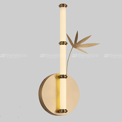 Настенный светильник в японском стиле Бамбук Japanese Style Bamboo Wall Lamp-2 фото 13