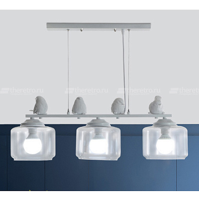 Подвесной светильник на 3 лампы Antoine Laverdiere Sparrow Pendant lamp A фото 6