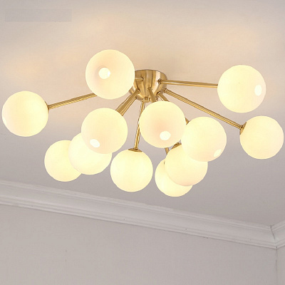 Люстра Bubble Soap Chandelier 9 плафонов  фото 5