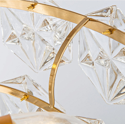 Люстра Eichholtz Chandelier Hermitage Gold фото 5