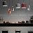 Серия подвесных светильников со скругленными цилиндрическими плафонами в коническом деревянном держателе FINA B серый фото 11