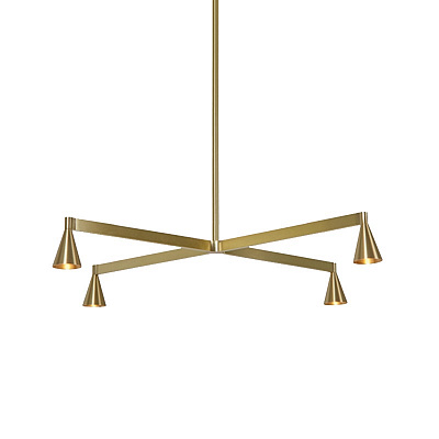 Люстра Austere Ceiling Light 3 плафона  фото 3