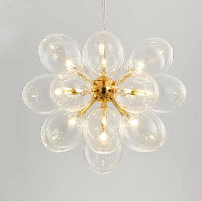 Bubble Chandelier Золотой фото 4