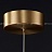 Дизайнерский подвесной светильник со стеклянным рельефным рассеивателем в форме лепестка с панцирной поверхностью LUCIA фото 4