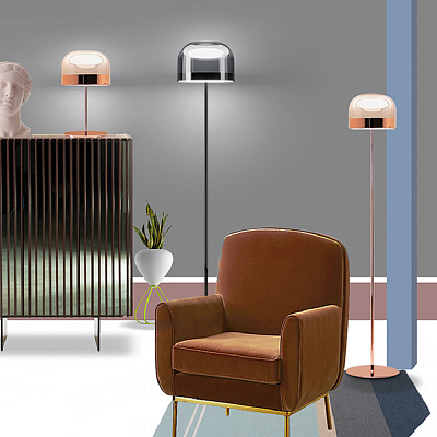 Торшер NOTEN FL Размер A. Цвет серый. фото 15