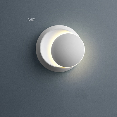 Бра Light Point Luna Wall Lamp Черный фото 10