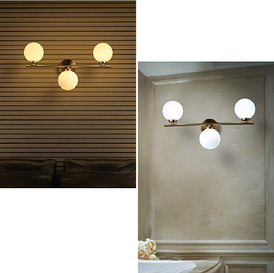 Бра Wall Lamp Bubble Chandelier 2 плафон  фото 15